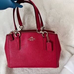 Coach Cherry Red Satchel